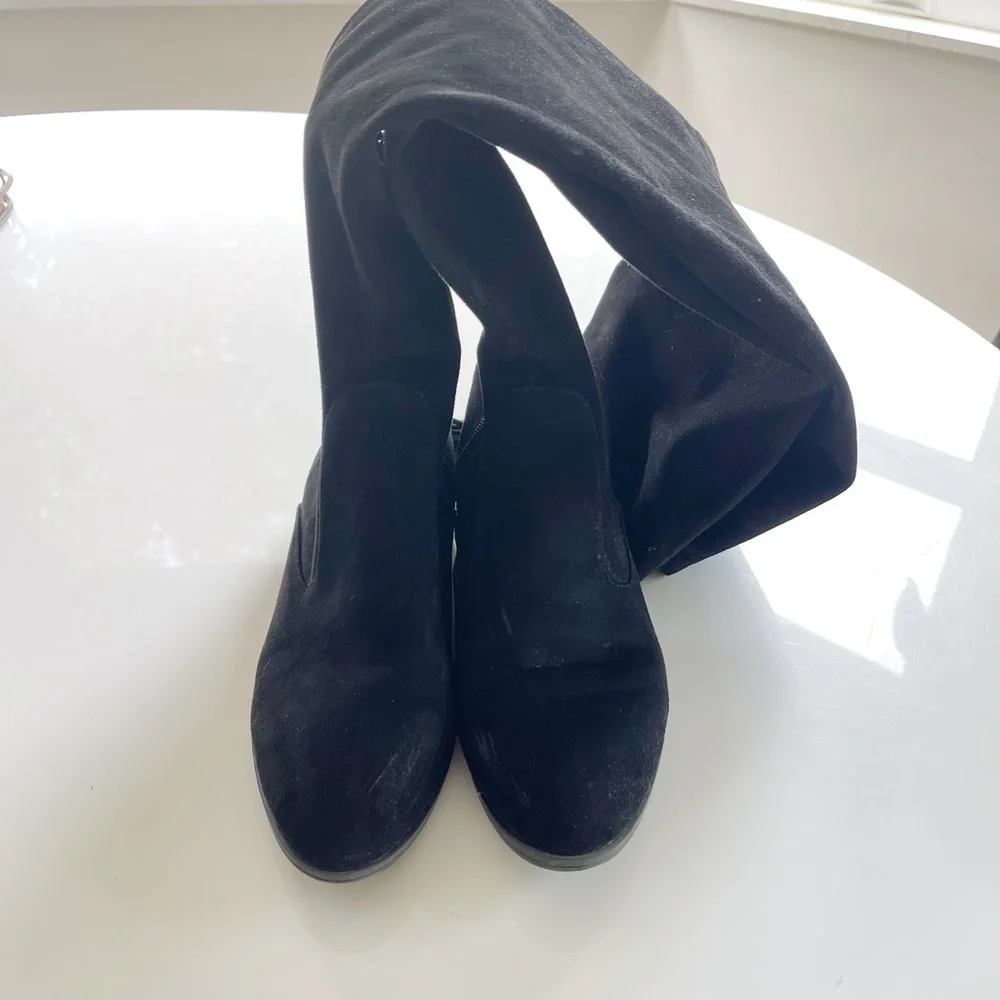 Marc Fisher Olympia Over the knee Boot Black - 7.5